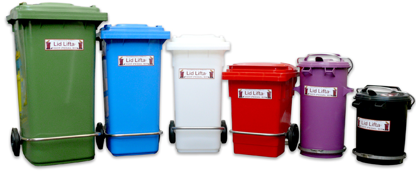 Bin with Lid Lifta