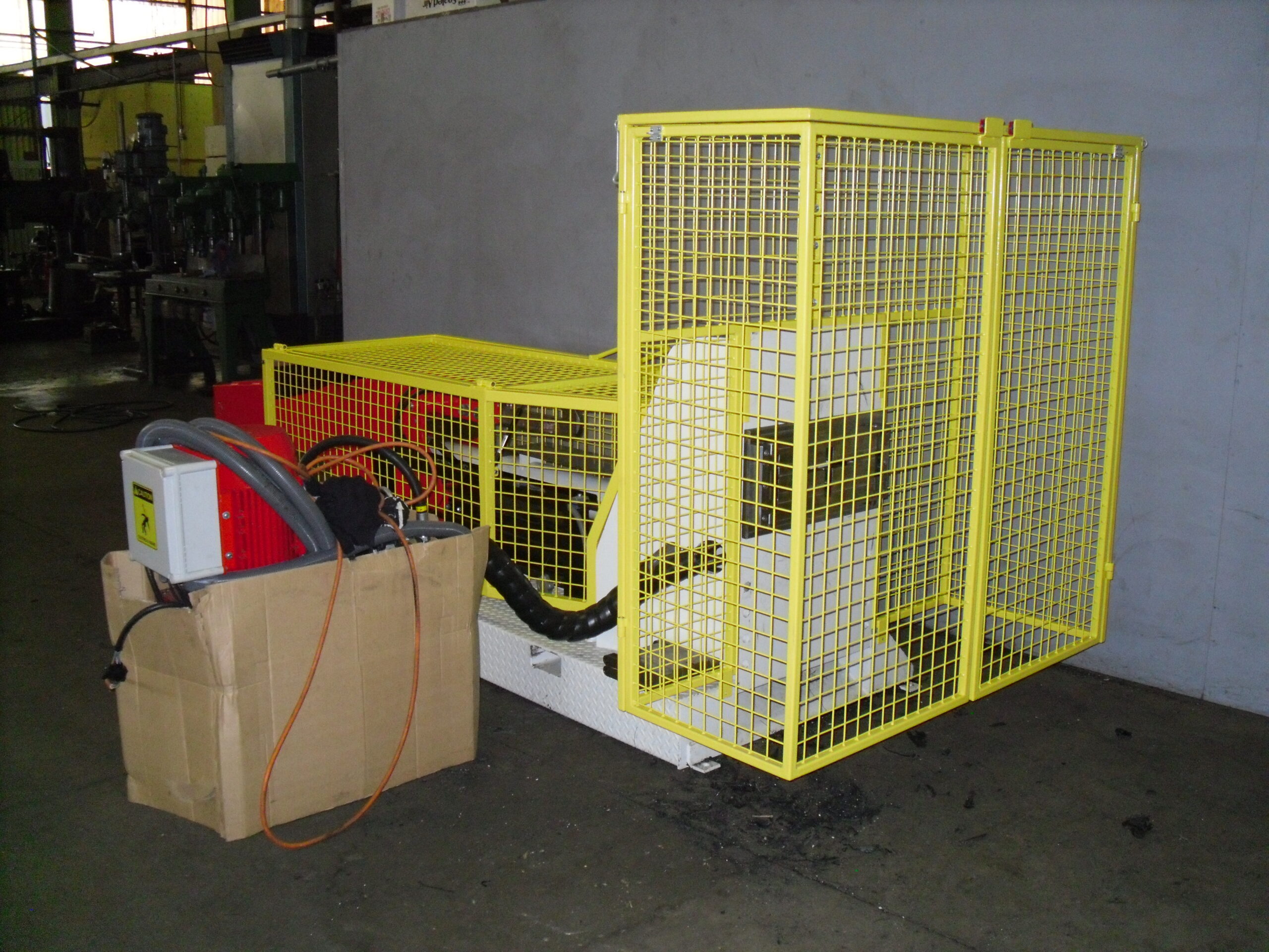 Evashred Tyre Debeader Machine