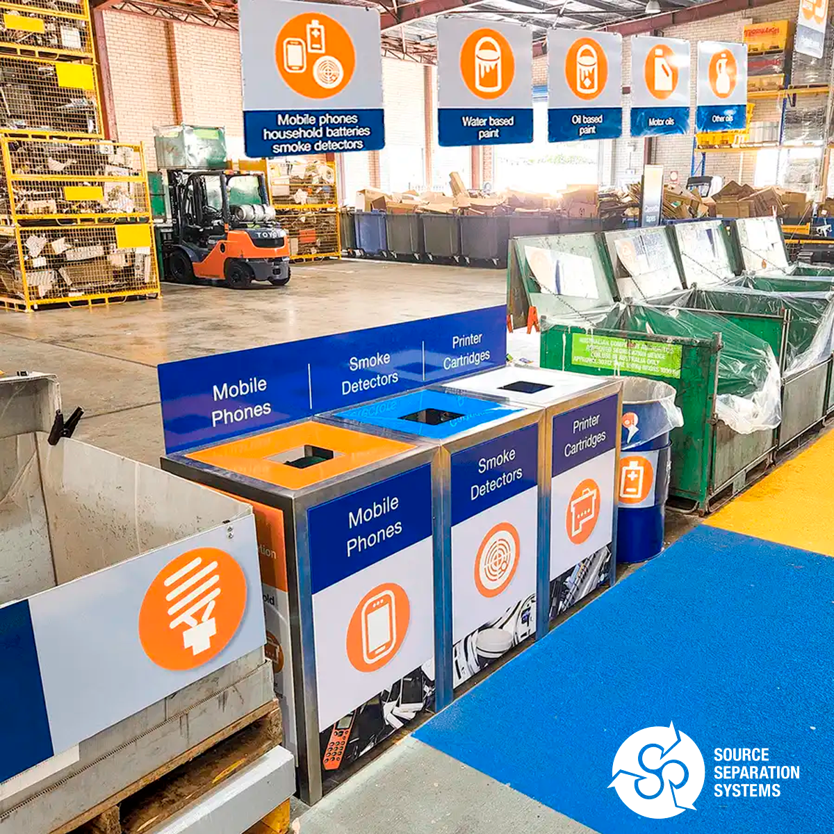 Bulk E-Waste Station Bin