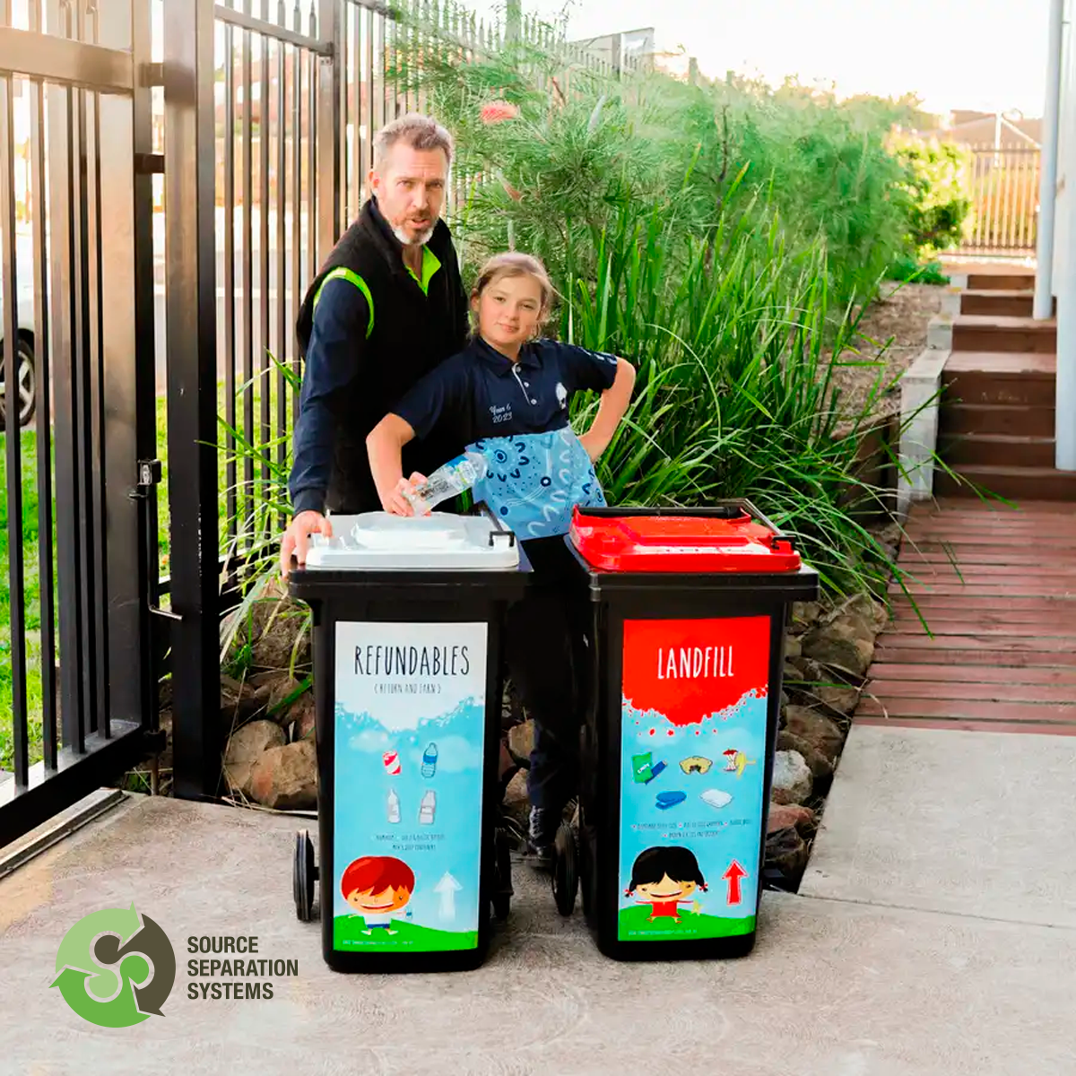 Step-On Wheelie Bin