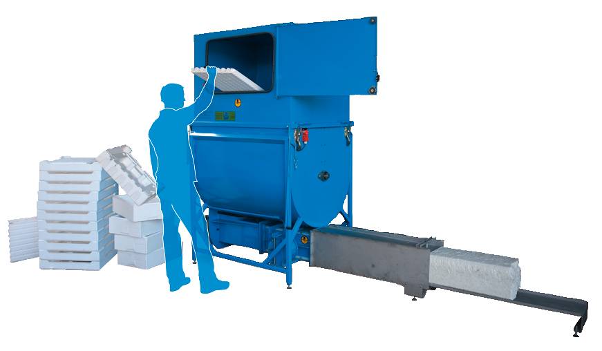 Polystyrene/EPS Compactor