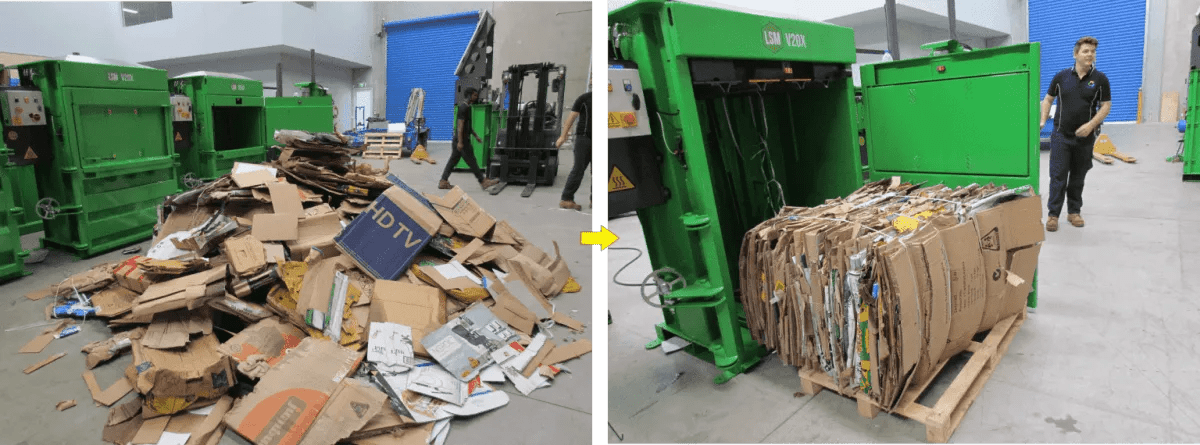V20X Low-liner Cross-Ram Baler