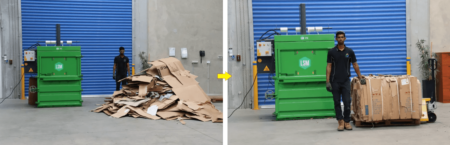 V16 Mini Mill-Sized Baler