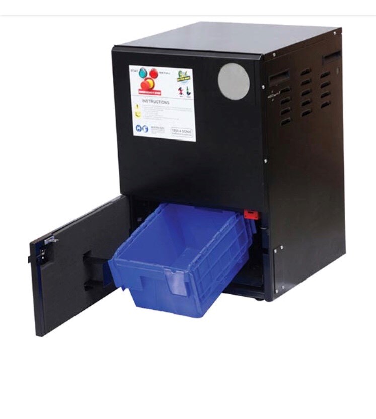 Mini glass crusher