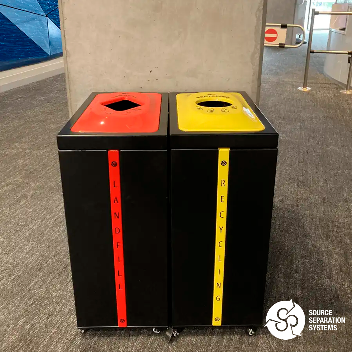 Separation Stations Bins