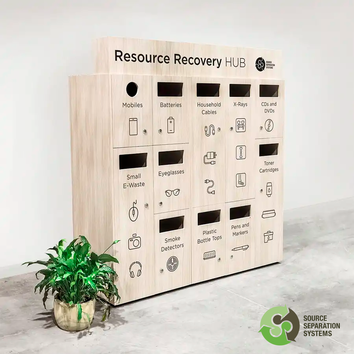 Recycling Wall Hub (Bin)